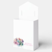 パステル建物ブロックスプラッシュガールバースデーパーティー フェイバーボックス (オープン)