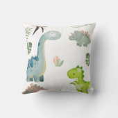 パステル恐竜装飾用クッション クッション (裏面)