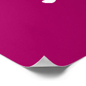 パステル感動的フラワー引用文 ポスター (角)