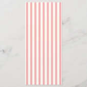 パステル手書きピンキーグリーンレトロ結婚ズ メニュー (裏面)