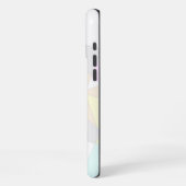 パステル抽象デザイン携帯電話ケースHAMbWG iPhoneケース (左側面)