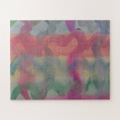 パステル抽象芸術アートジグソーパズル ジグソーパズル (横)