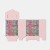 パステル抽象芸術アート フェイバーボックス (折り畳みなし)