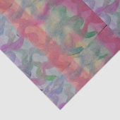 パステル抽象芸術アート 薄葉紙 (詳細)