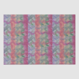 パステル抽象芸術アート 薄葉紙