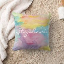 パステル抽象芸術ウォーターカラーパーソナライズされた絞り染め