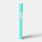 パステル抽象芸術ターコイズブルーグリーンストライプズ Case-Mate iPhoneケース (裏面 / 右)