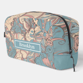 パステル抽象芸術トイレタリーバッグ ドップキット