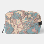 パステル抽象芸術トイレタリーバッグ ドップキット (裏面)