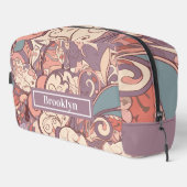 パステル抽象芸術トイレタリーバッグ ドップキット (右コーナー)