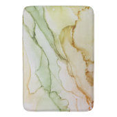 パステル抽象芸術ナチュラルカラー バスマット (正面縦)