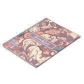 パステル抽象芸術ノート ノートブック (左側)