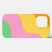 パステル抽象芸術パターン Case-Mate iPhoneケース (裏面 (横))