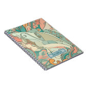 パステル抽象芸術フォトノートブック ノートブック (右側)