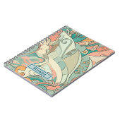 パステル抽象芸術フォトノートブック ノートブック (左側)