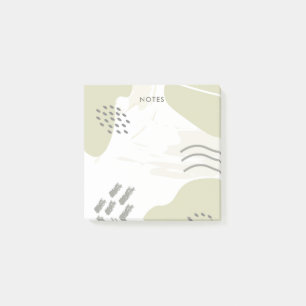 パステル抽象芸術ブラシストローク ポストイット