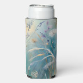 パステル抽象芸術自然ウィスパーズ スリム缶クーラー (Seltzer裏面)