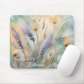 パステル抽象芸術自然ウィスパーズ マウスパッド (マウス)
