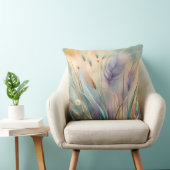 パステル抽象芸術自然ウィスパーズIII クッション (椅子)