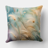 パステル抽象芸術自然ウィスパーズIII クッション (裏面)