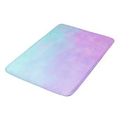 パステル抽象芸術雲 バスマット (アングル)