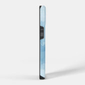 パステル抽象芸術電話ケース – パーソナライズされたウォータコール iPhoneケース (右側面)