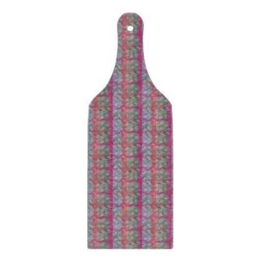 パステル抽象芸術 カッティングボード (正面)
