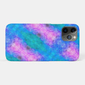パステル抽象芸術、ピンク、ブルー、アクア Case-Mate iPhoneケース (裏面(横))