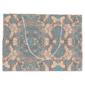 パステル抽象芸術 ラージペーパーバッグ (裏面)