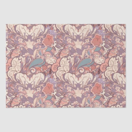 パステル抽象芸術 薄葉紙 (正面)