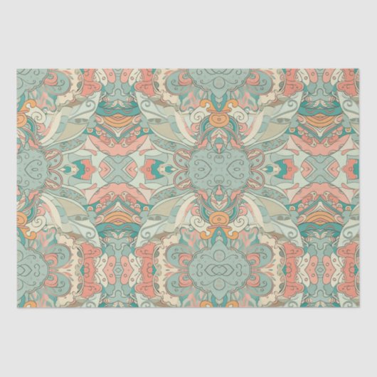 パステル抽象芸術 薄葉紙 (正面)