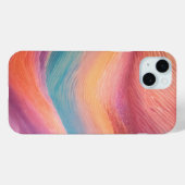 パステル振動波 Case-Mate iPhoneケース (裏面 (横))