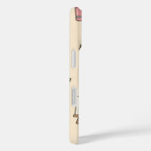 パステル教師学校用品パターン Case-Mate iPhoneケース (裏面 / 右)