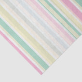 パステル数々のカラーストライプティッシュペーパー 薄葉紙 (詳細)