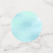 パステル数々のカラーピンク、グリーン、ブルーお祝い コンフェッティ (スモール正面)