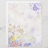 パステル数々のフローラ縁ど (正面/裏面)