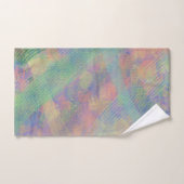 パステル数々の抽象芸術 バスタオルセット (ハンドタオル)