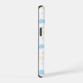 パステル星と雲 iPhone 15ケース (右側面)