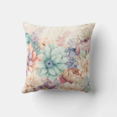 パステル春ガーデンピロー クッション (裏面)
