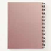 パステル春ノート ノートブック (裏面)