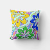 パステル春フラズダブルサイド クッション (正面)