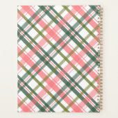 パステル春フローラデイリー – ウィークリープランナー プランナー手帳 (裏面)