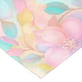 パステル春フローラルパターン04 ショートテーブルランナー (コーナー)