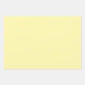 パステル春 – ピンク、イエロー、グリーンラッピング紙 ラッピングペーパーシート (正面2)