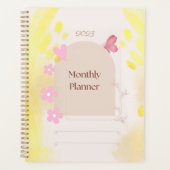 パステル月次プランナー プランナー手帳 (正面)