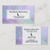 *~*パステル月面 名刺 (正面/裏面)