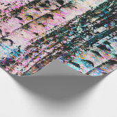 パステル樺の木ツリー ラッピングペーパー (角)