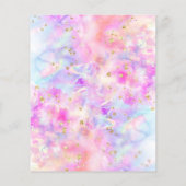 パステル水彩グリッター フライヤー (裏面)