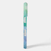 パステル水彩フラワーモノグラムiPhone 16ケース Case-Mate iPhoneケース (裏面 / 右)
