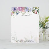 パステル水彩フローラ パーソナライズされた (スタンド正面)